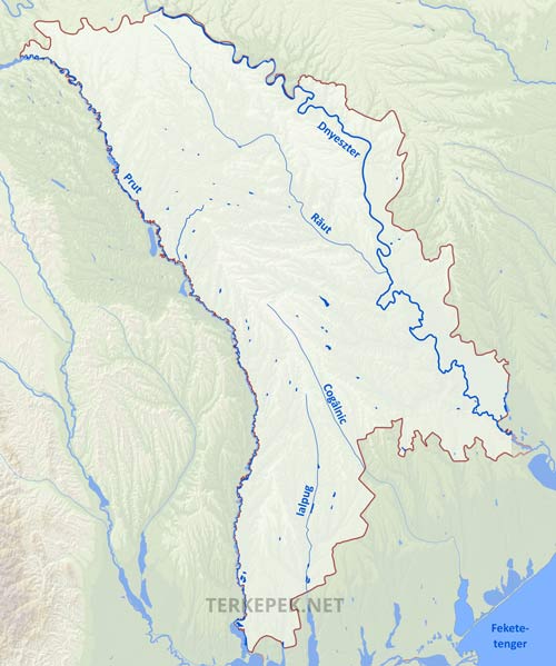 Moldova vízrajza